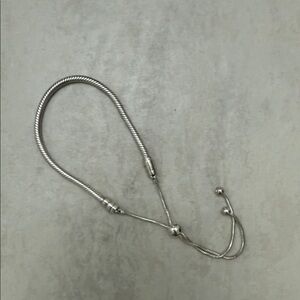 Authentic Pandora Snake Chain Slider Bracelet